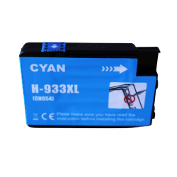 Tusz INQ 933 XL CYAN do drukarek HP OFFICEJET 6100 / 6600 / 6700 / 7110 - zamiennik